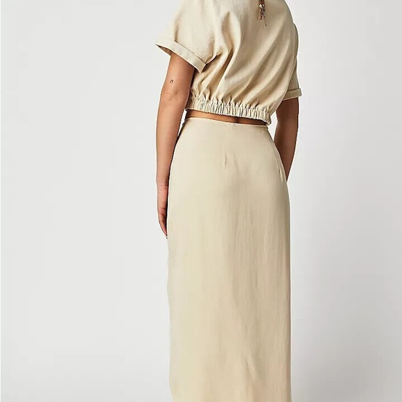 Free people Rae maxi summer khaki ! - Picture 2 of 3